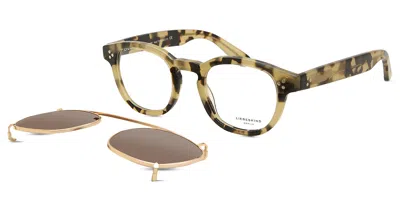Liebeskind 11012 With Clip-on Women's Glasses, Tortoiseshell, Size 46 In Brown