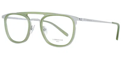 Liebeskind 11041 Men's Glasses, Green, Size 50