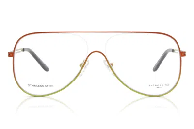Liebeskind 11055 Men's Glasses, Orange, Size 57