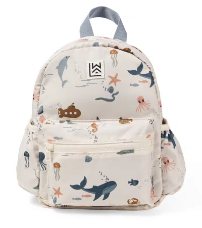 Liewood Kids' Andreas Printed Backpack In Neutral