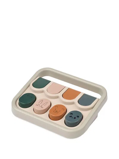 Liewood Animal-print Pop-up Toy In Neutral