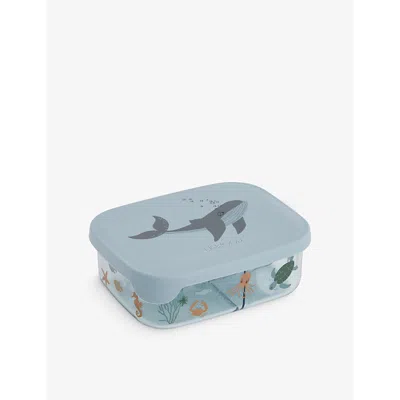 Liewood Arthur Sea Animal-print Tritan Lunchbox In Sea Creature / Sandy