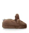 Liewood Aviaja Reindeer Slippers In Brown