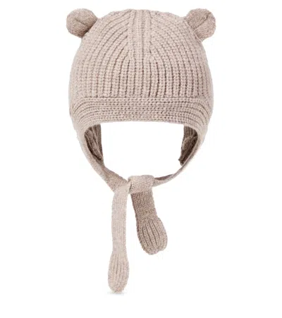 Liewood Baby Aviana Wool Beanie In Neutral
