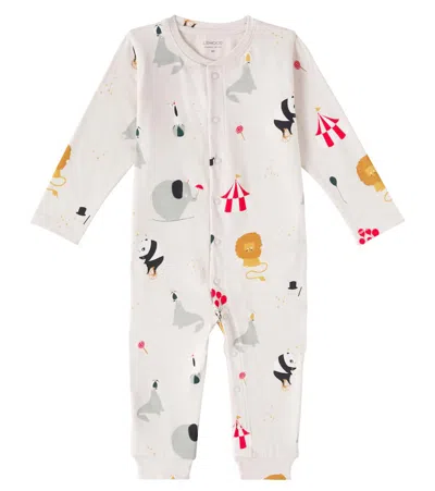 Liewood Baby Birk Printed Cotton-blend Onesie In Multicoloured