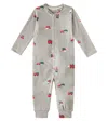 Liewood Baby Birk Printed Cotton-blend Onesie In Neutrals