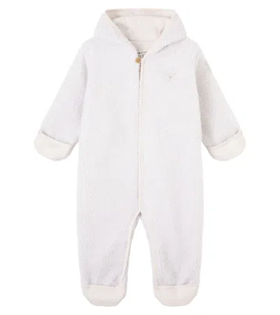 Liewood Baby Briley Embroidered Fleece Onesie In White