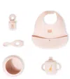Liewood Baby Mileah Tableware Set In Pink