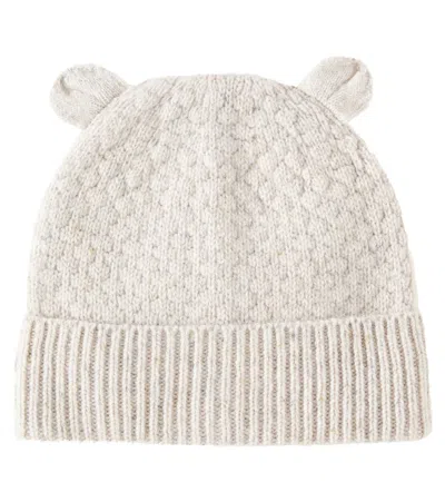 Liewood Baby Miller Wool Beanie In Neutrals