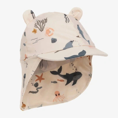 Liewood Babies' Beige Sun Protective Swim Hat (upf 40+)