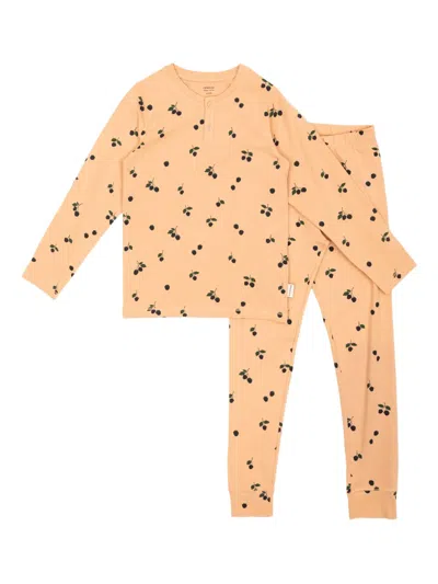 Liewood Kids' Berry-print Pyjama Set In Neutral