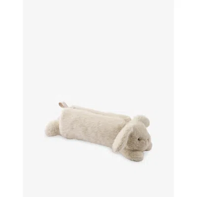 Liewood Kids' Darlina Rabbit Soft-toy Pouch In Mist