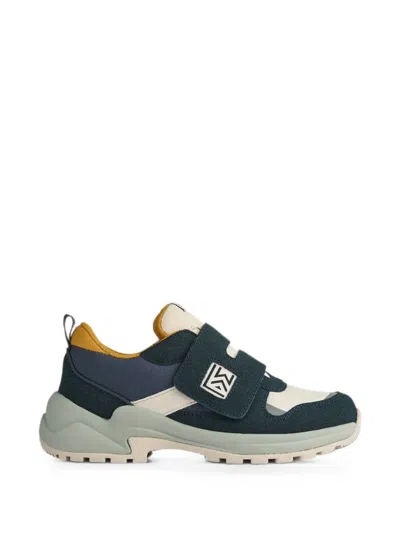 Liewood Kids' Denisa Logo-patch Sneakers In Blue