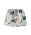 Liewood Duke Printed Shorts In Grey