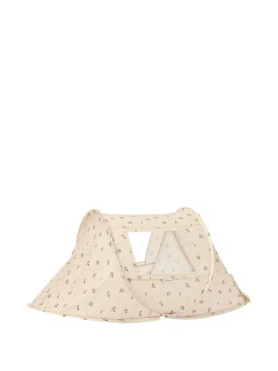 Liewood Kids' Floral Print Tent In Neutral