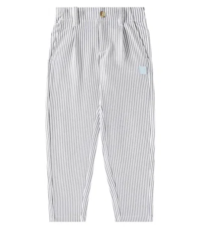 Liewood Kids' Gerade Hose Beal Aus Baumwolle In Blau