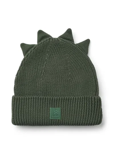 Liewood "gina" Dino Beanie In Green