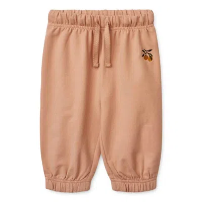 Liewood Kids' Girl's Baby Sweatpants In Peach In Neutral