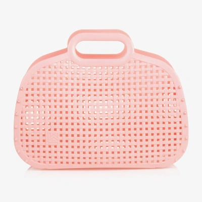 Liewood Kids' Girls Pale Pink Basket Bag (36cm)