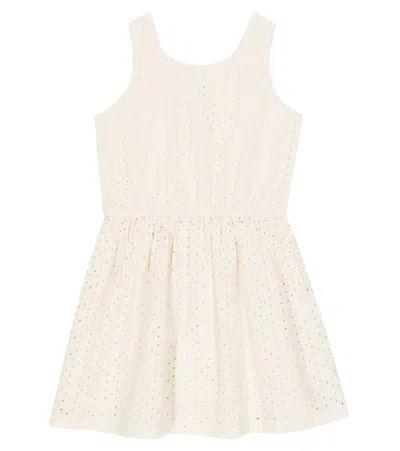 Liewood Kids' Kleid Idaho Aus Baumwolle In Sandy