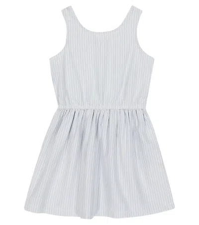 Liewood Kids' Kleid Idaho Aus Baumwolle In Creme De La Creme/riverside