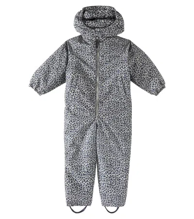 Liewood Kids' Isa Printed Snowsuit In Multicoloured