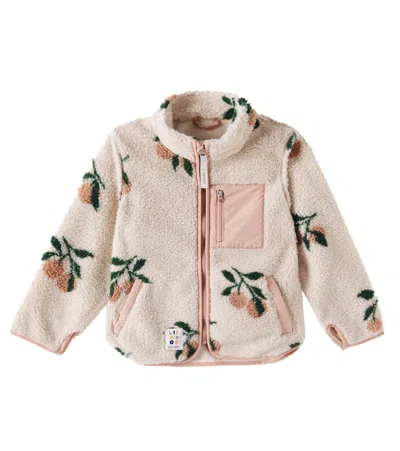 Liewood Kids' Jacke Nolan Aus Fleece In Beige