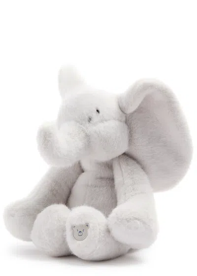 Liewood Kids Berto Elephant Plush Toy In White