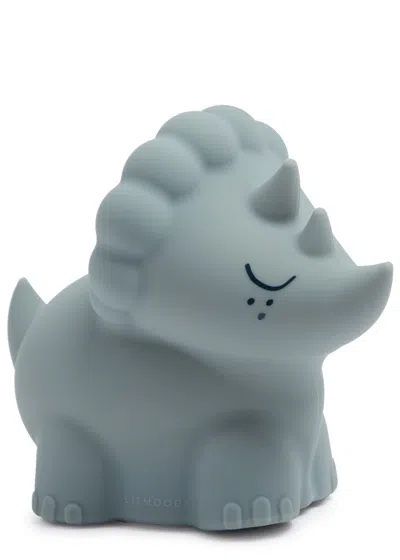 Liewood Babies'  Kids Winston Dinosaur Silicone Night Light In Blue
