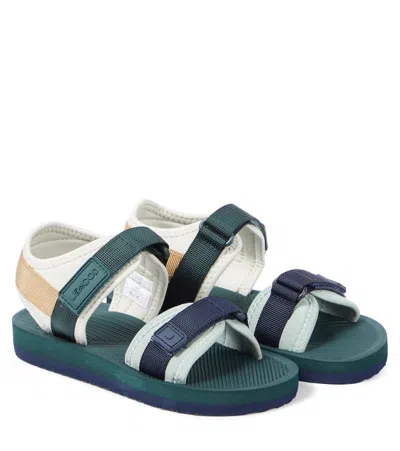 Liewood Kids' Monty Sandals In Green