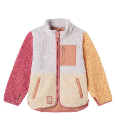 Liewood Kids' Nolan Colorblocked Fleece Jacket In Multi