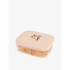 Liewood Arthur Sea Animal-print Tritan Lunchbox In Peach / Sea Shell