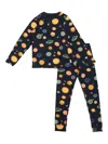 Liewood Planets-print Cotton Pyjamas In Blue