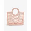 Liewood Kids' Samantha Double-handle Recycled Polyethylene-bend Basket Bag Rose