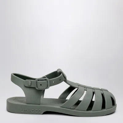 Liewood Strappy Adjustable Sandals In Green