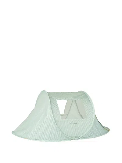 Liewood Kids' Striped Tent In Green