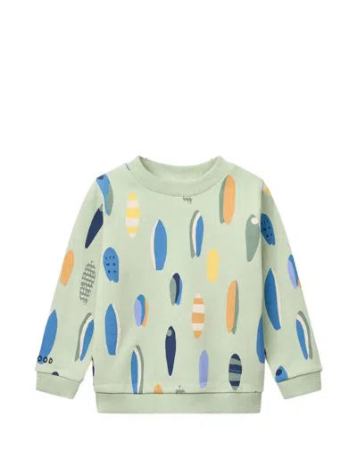 Liewood Surfboards Print Sweatshirt In Green