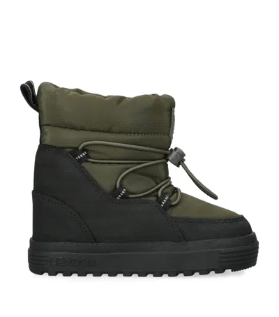Liewood Kids' Waterproof Zoey Snow Boots In Gray