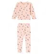Liewood Wilhelm Printed Cotton-blend Pajamas In Neutral
