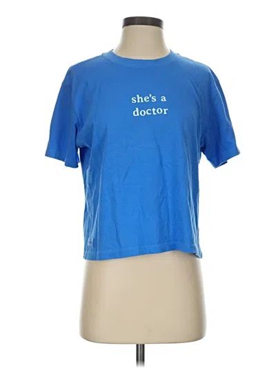 Pre-owned Life Is Good Active T-shirt In Blue
