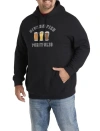 Life Is Good Big & Tall Diversified Hoodie In Black