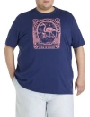 Life Is Good Big & Tall Flamingo Graphic Tee In Blue