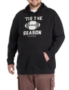 Life Is Good Big & Tall Tis The Season Hoodie In Black