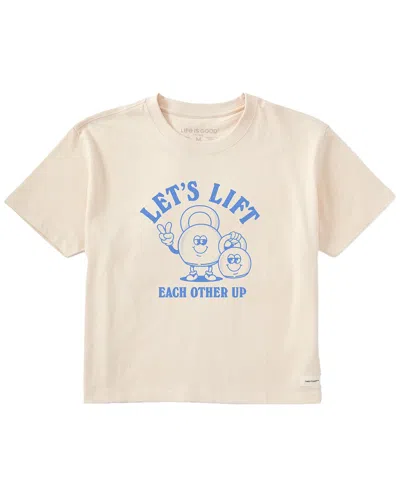 Life Is Good Boxy Crusher T-shirt