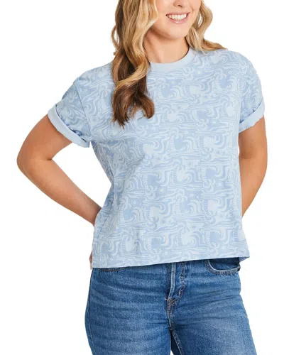 Life Is Good ® Boxy Crusher T-shirt In Blue