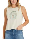 Life Is Good ® Boxy Crusher Tank In White