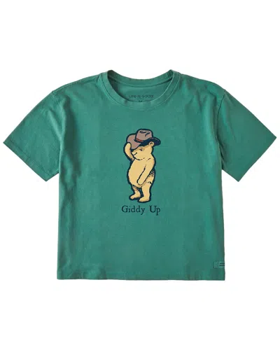 Life Is Good ® Boxy T-shirt In Green