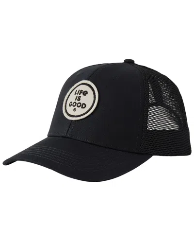 Life Is Good ® Clean Trucker Hat In Black