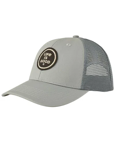 Life Is Good ® Clean Trucker Hat In Gray