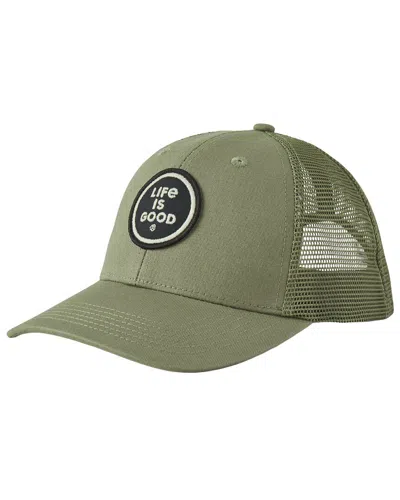 Life Is Good ® Clean Trucker Hat In Green